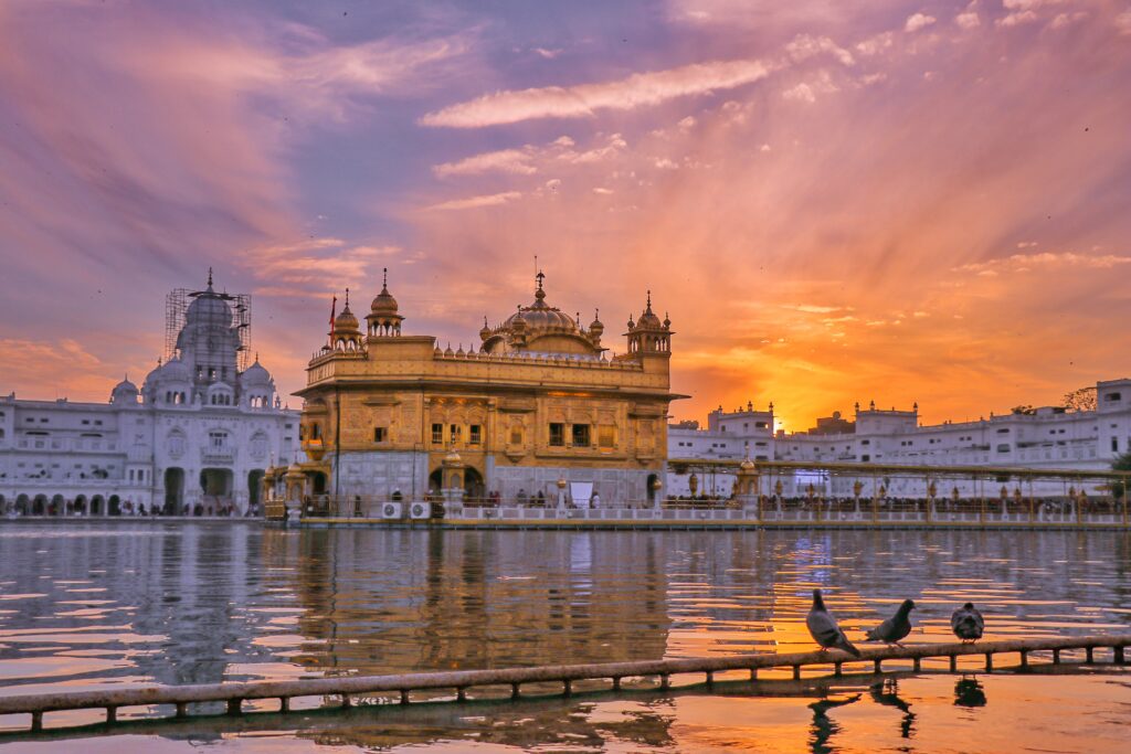 The Golden Temple is a gurdwara located in the city of Amritsar, Punjab, India.